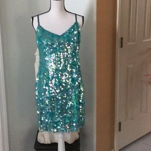 Cache sequin dress size 10